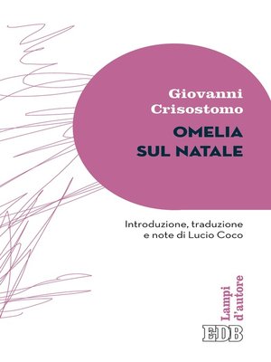 cover image of Omelia sul Natale